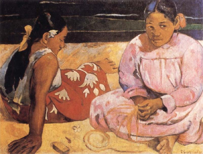 Paul Gauguin Tahitian Women Spain oil painting art
